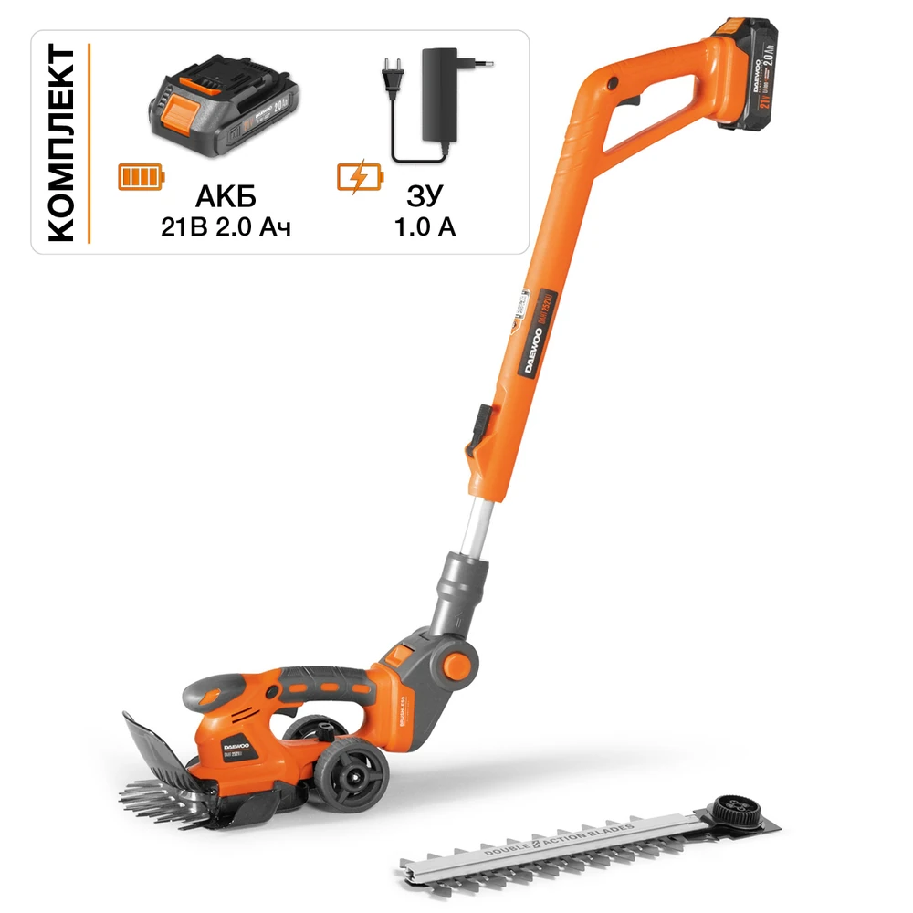 Ножницы аккумуляторные Daewoo DAHT 2521Li FULL SET 1