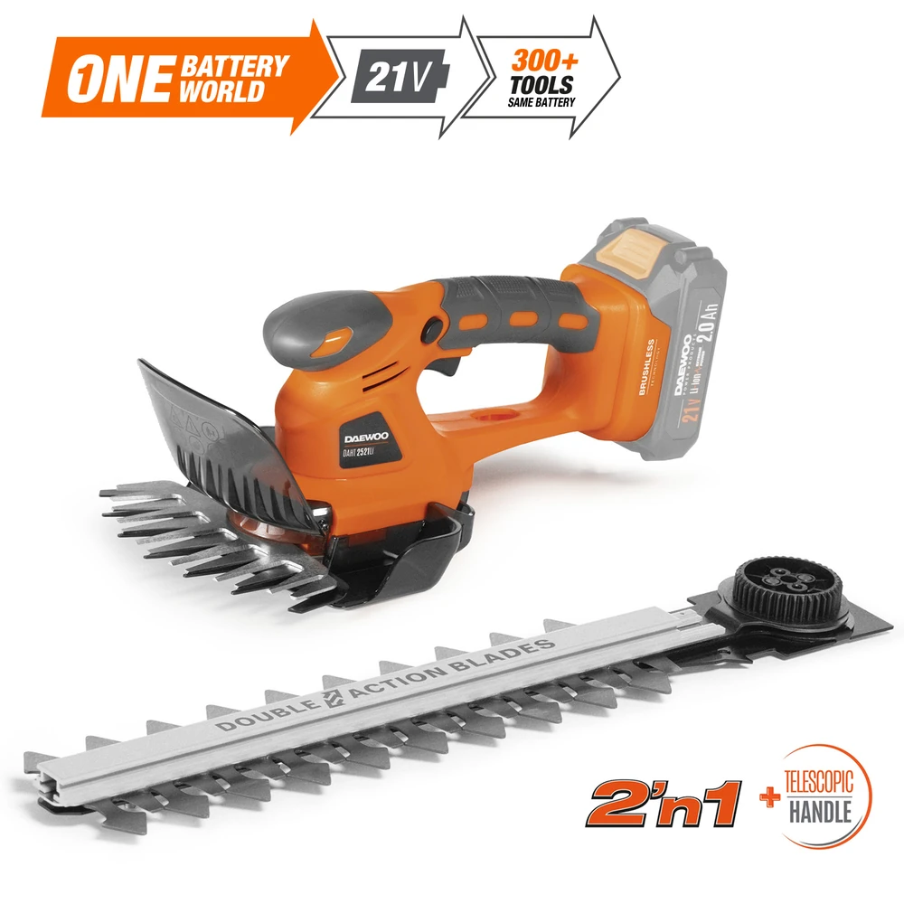 Ножницы аккумуляторные Daewoo DAHT 2521Li FULL SET 2