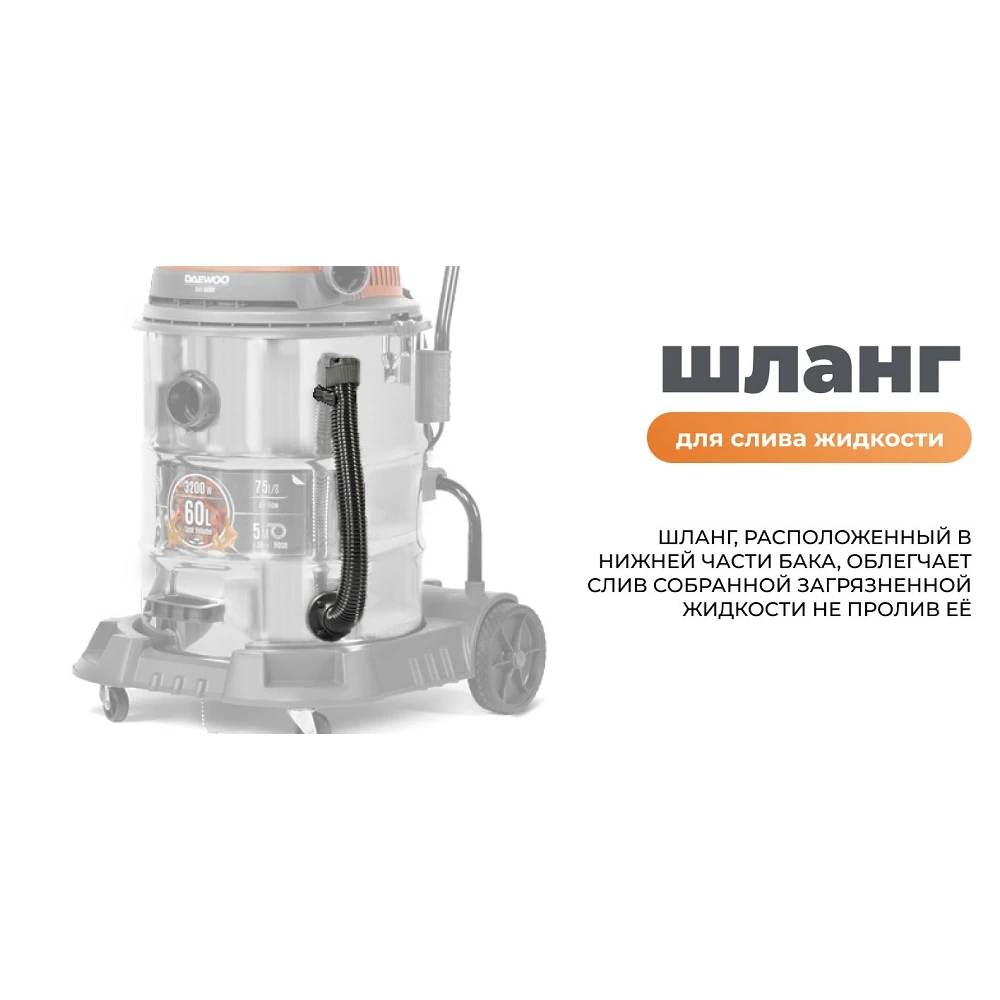 Пылесос Daewoo DAVC 6030S 26