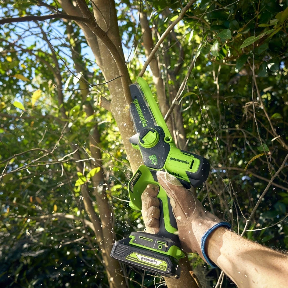 Пила цепная Greenworks CS2410A 4