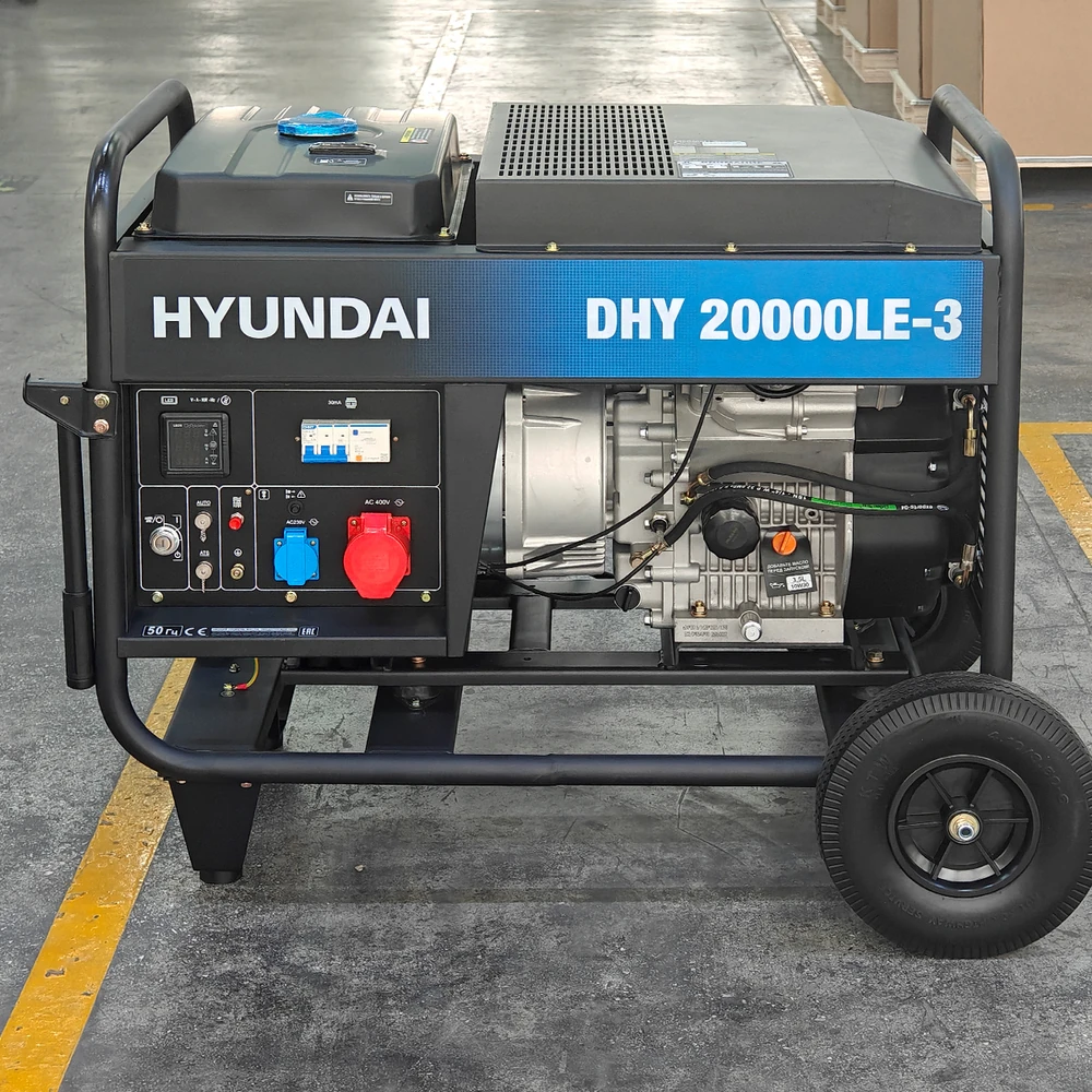 Электрогенератор Hyundai Силовое оборудование DHY 20000LE-3 1