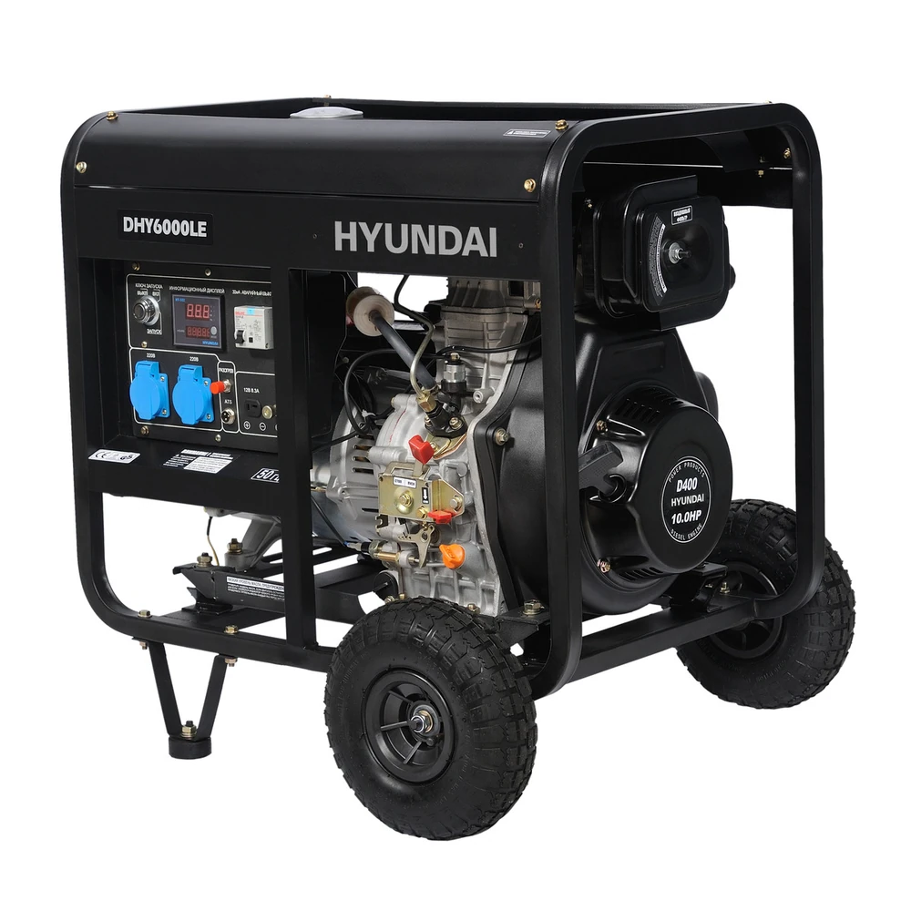 Электрогенератор Hyundai Силовое оборудование DHY 6000LE 1