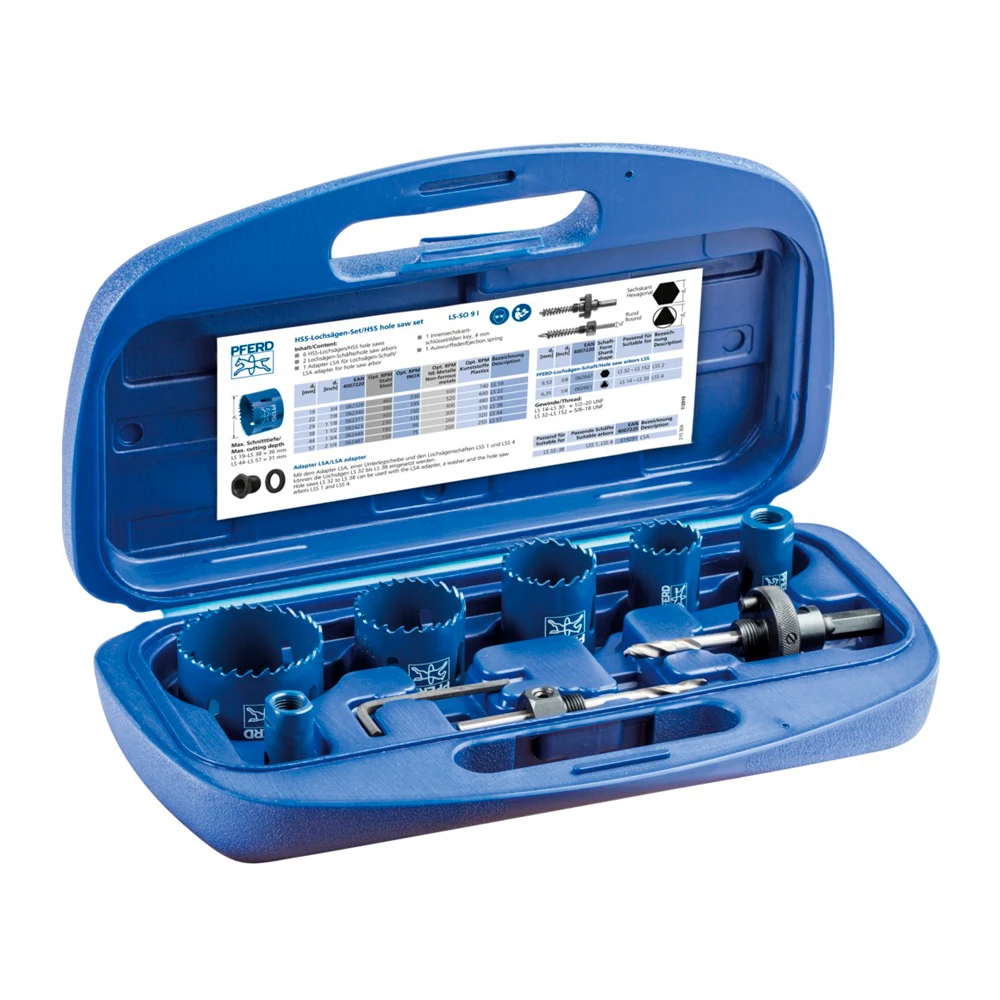 Набор коронок Pferd LS-SO 9 I 1