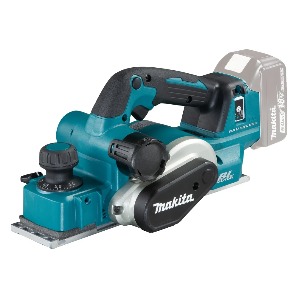 Электрорубанок Makita DKP181ZU+191A25-2 (BL1830B+DC18RC) 2