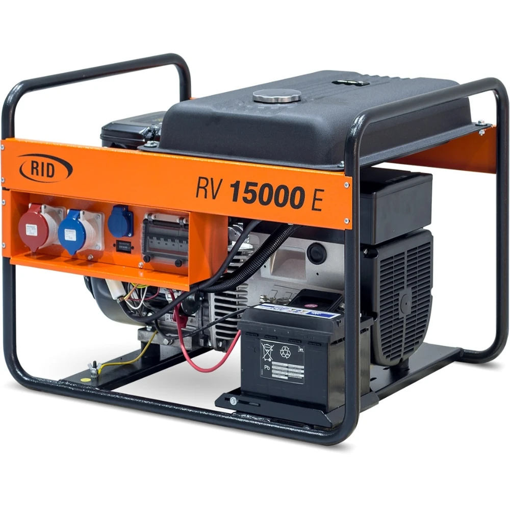 Электрогенератор RID RV 15000 E  +  аварийная автоматика АВР 728340 1