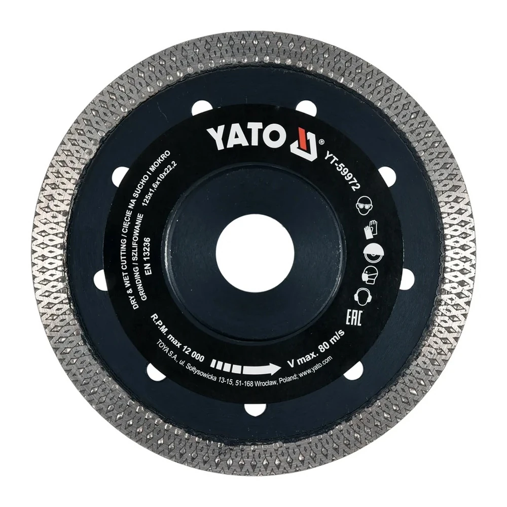 Круг алмазный YATO YT-59972 1
