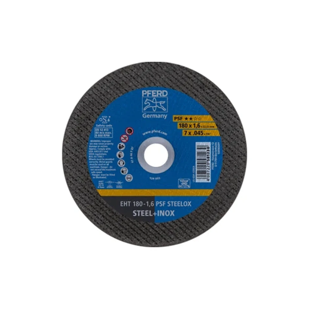 Круг отрезной Pferd EHT 180 - 1,6 PSF STEELOX 1