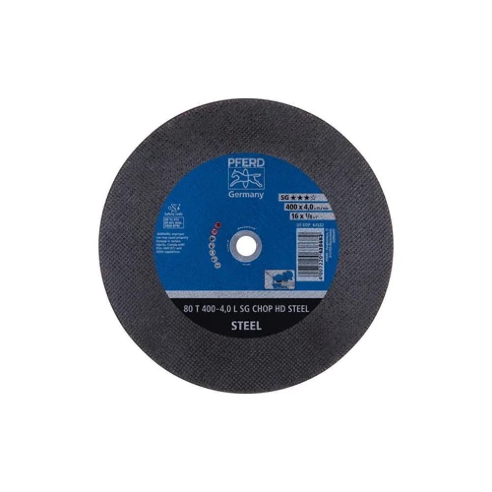 Круг отрезной Pferd 80 T 400-4,0 L SG CHOP HD STEEL/25,4 1