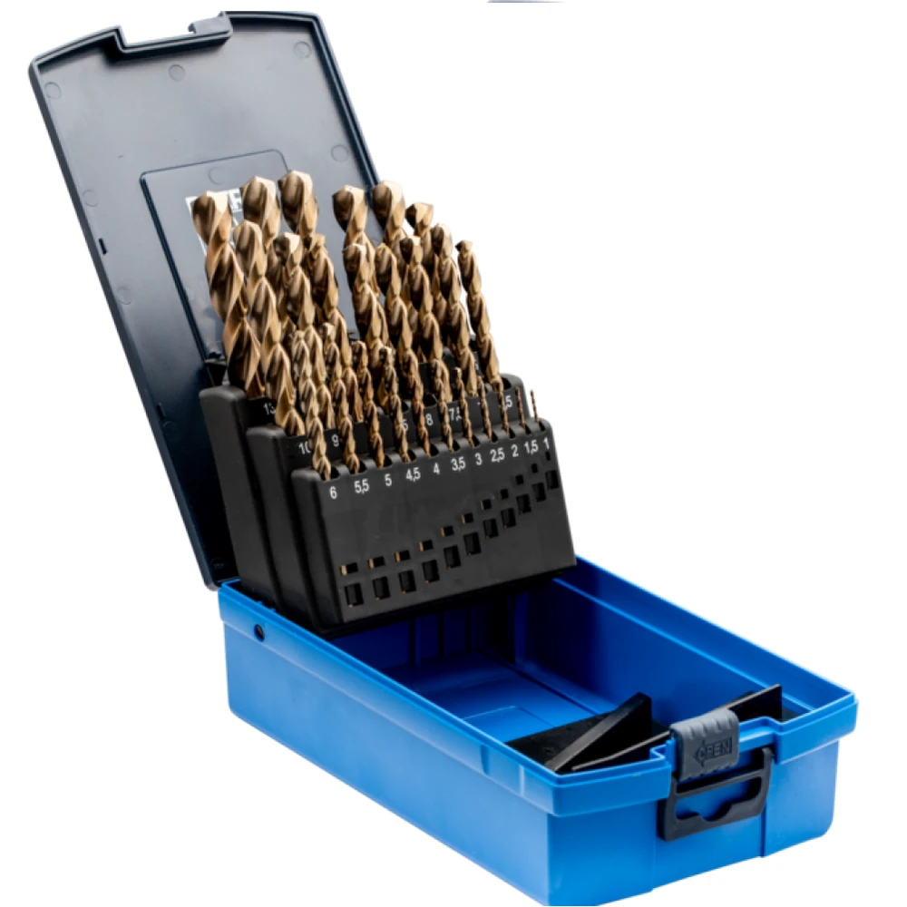 Набор сверл Pferd DRILL SET DIN338 HSSE N 1-13 INOX 25PCS 1