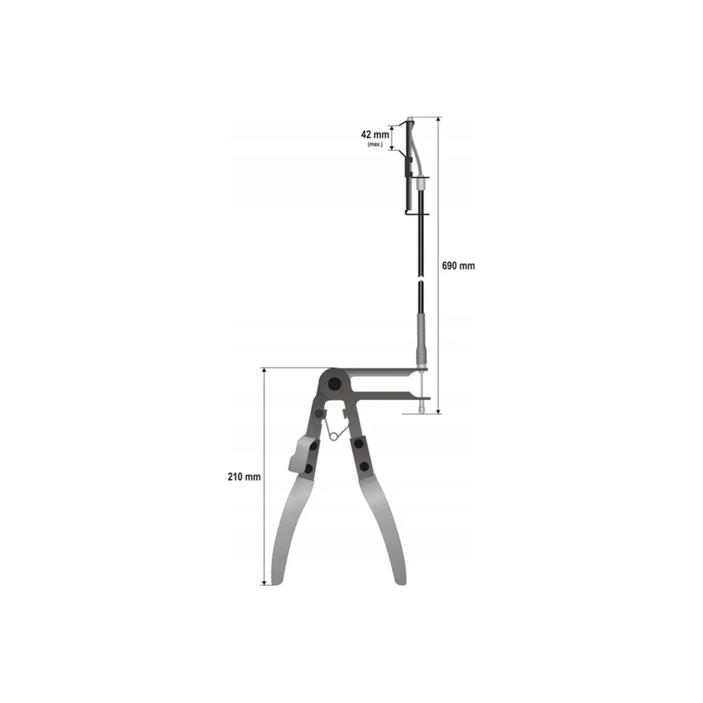 Щипцы YATO YT-0677 2