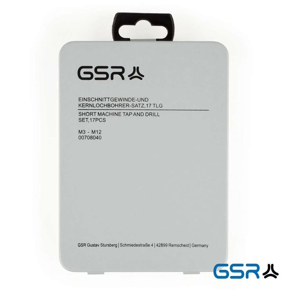 Набор метчиков и плашек GSR 00708040 9