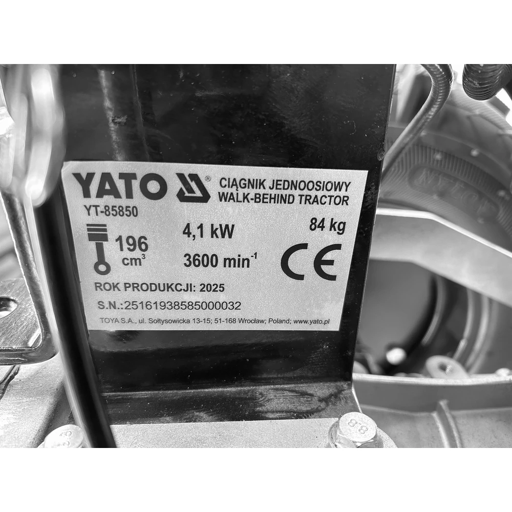 Мотоблок Yato сад YT-85850 14