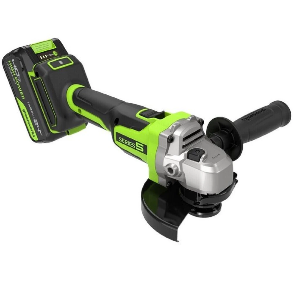 Углошлифовальная машина Greenworks AG590 6