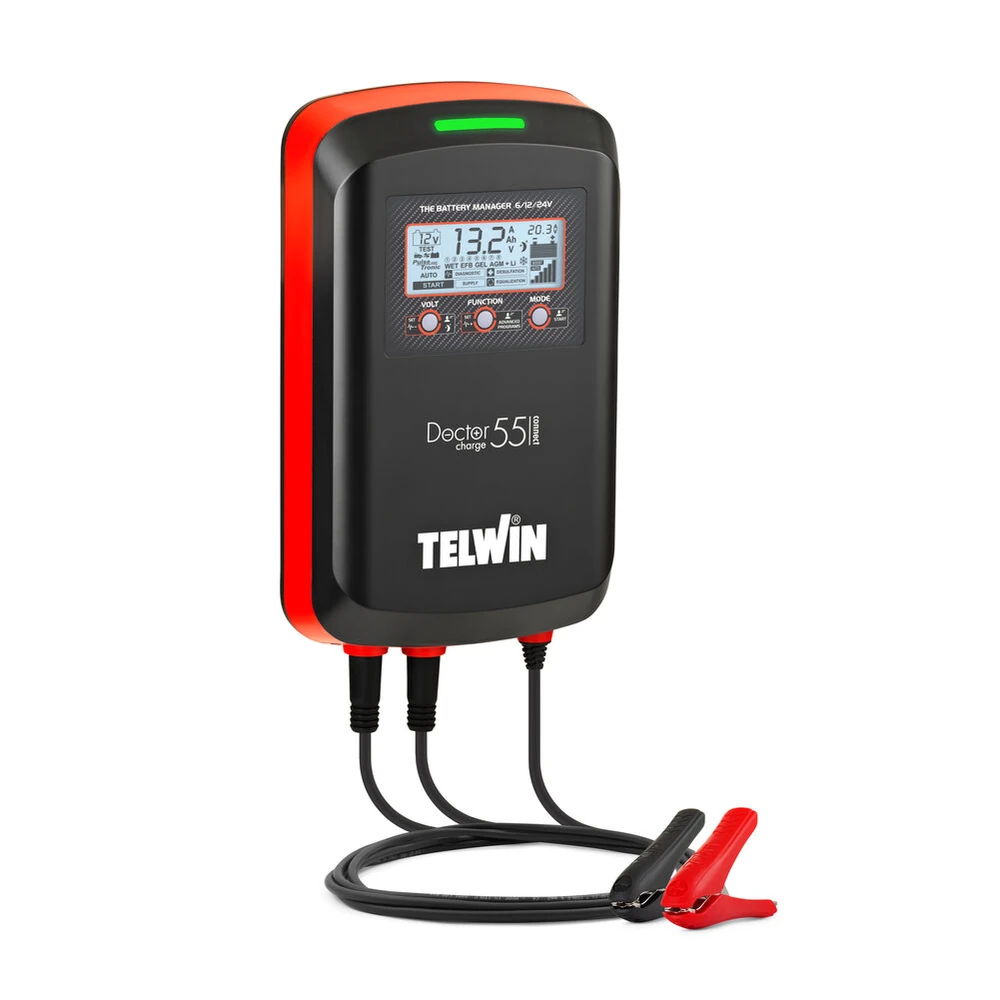 Зарядно-пусковое устр-во Telwin DOCTOR CHARGE 55 CONNECT 230V 6V/12V/24V 1