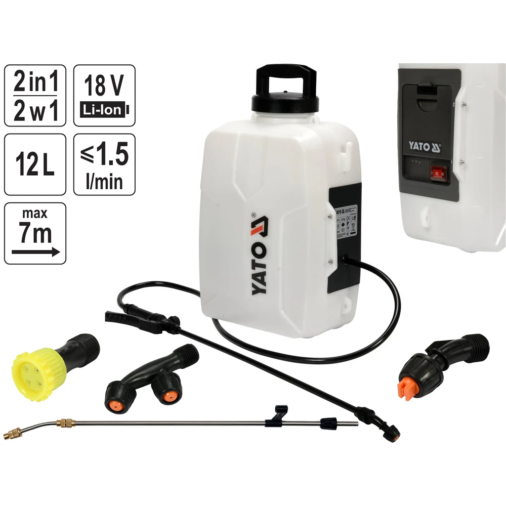 Опрыскиватель YATO YT-86211 14