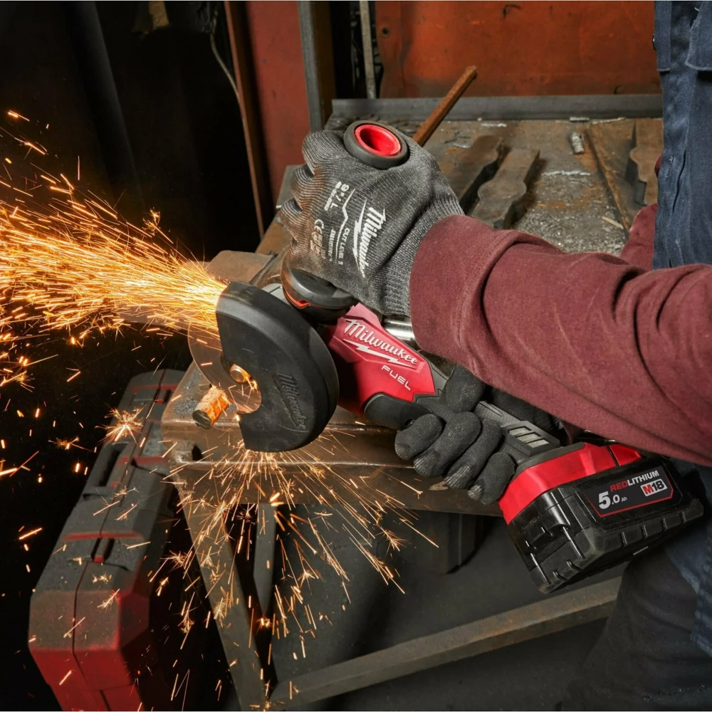 Углошлифовальная машина Milwaukee M18 FSAG125X-501BRF (4933500779) 6