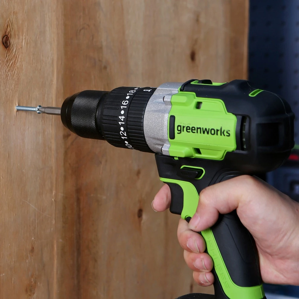 Шуруповерт Greenworks GD24DD60 6