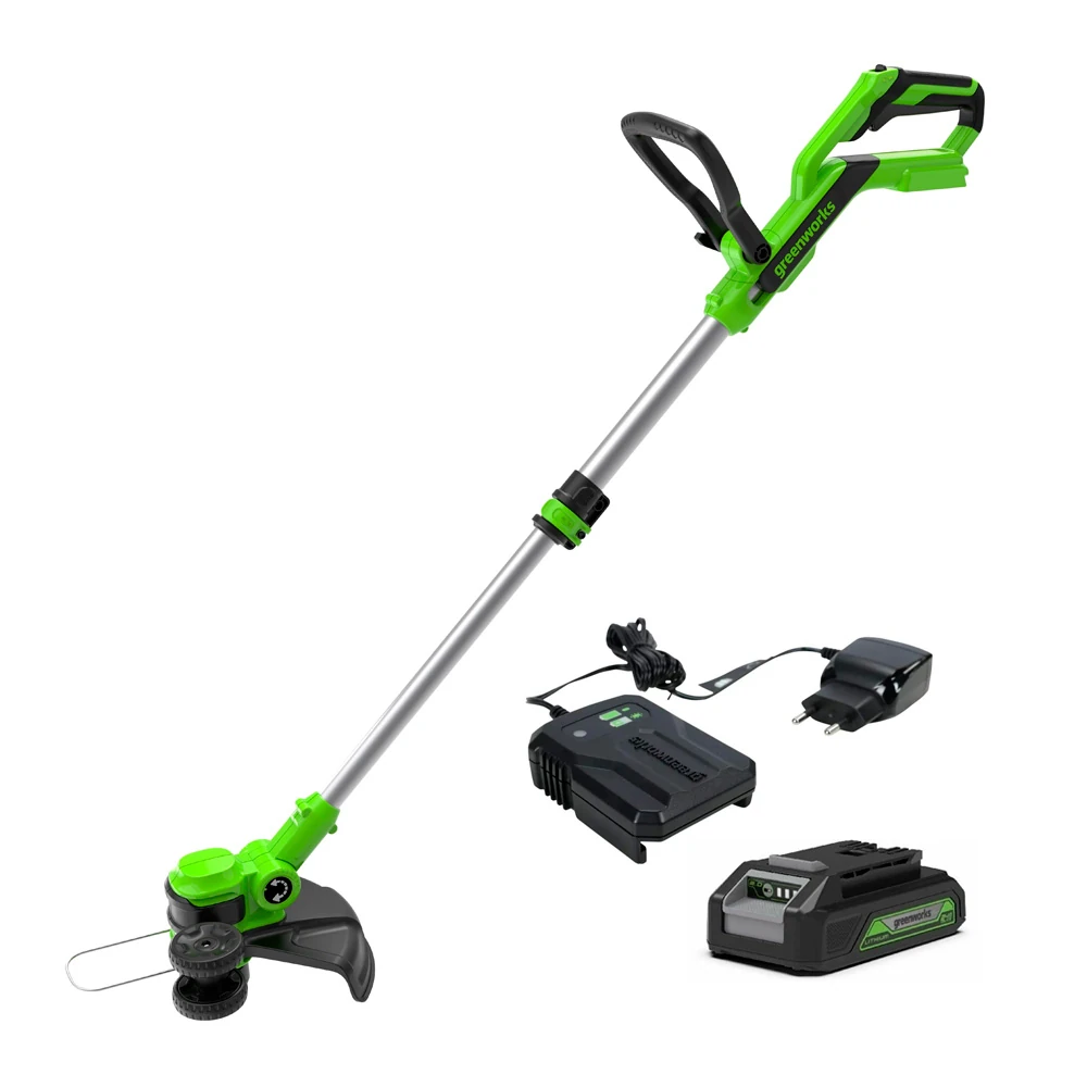 Турботриммер аккумуляторный Greenworks G24LT30K2 (с АКБ 2 АЧ и ЗУ) (2110407UA) 1