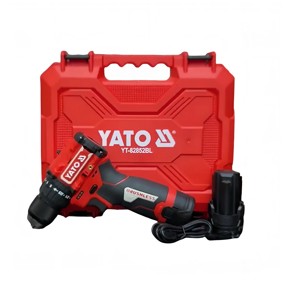 Дрель YATO YT-82852BL (комплект) 1