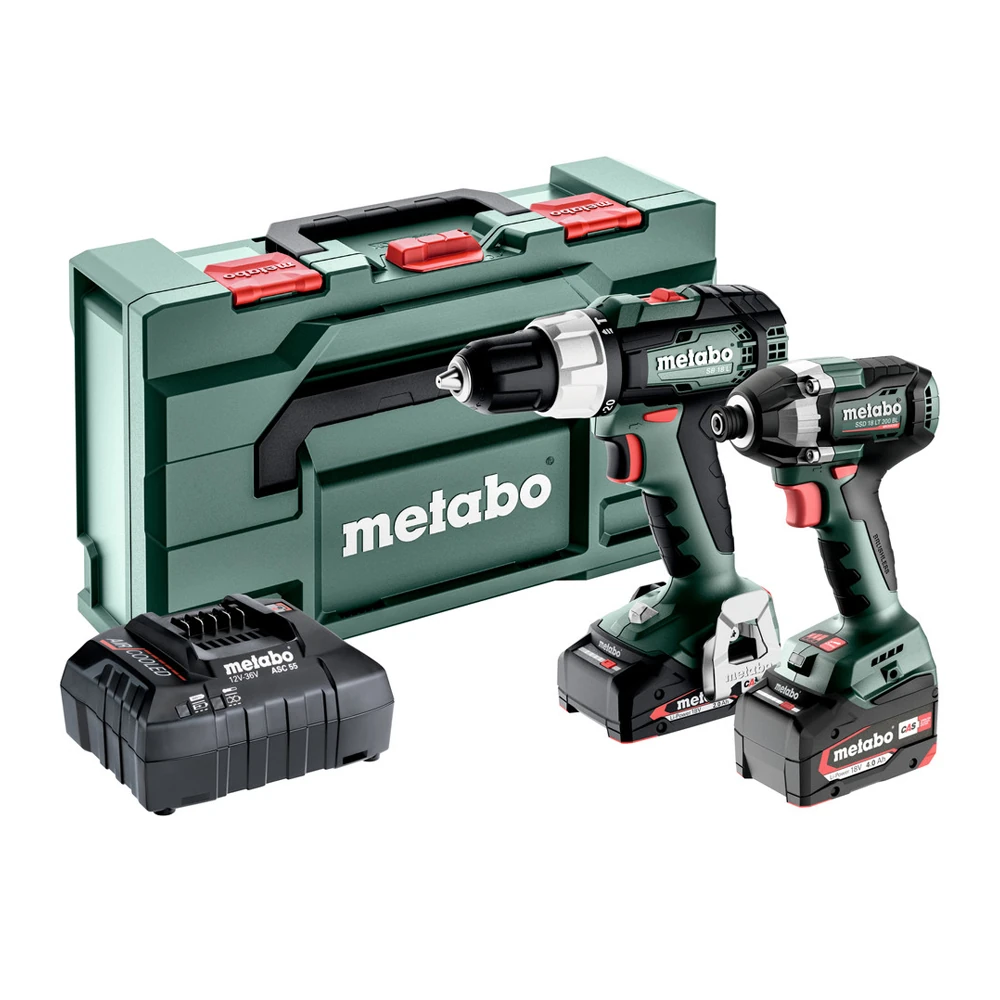 Набор инструментов METABO Combo Set 2.8.6 18V (SB 18 L+SSD 18 LT 200 BL) (685198000) 1