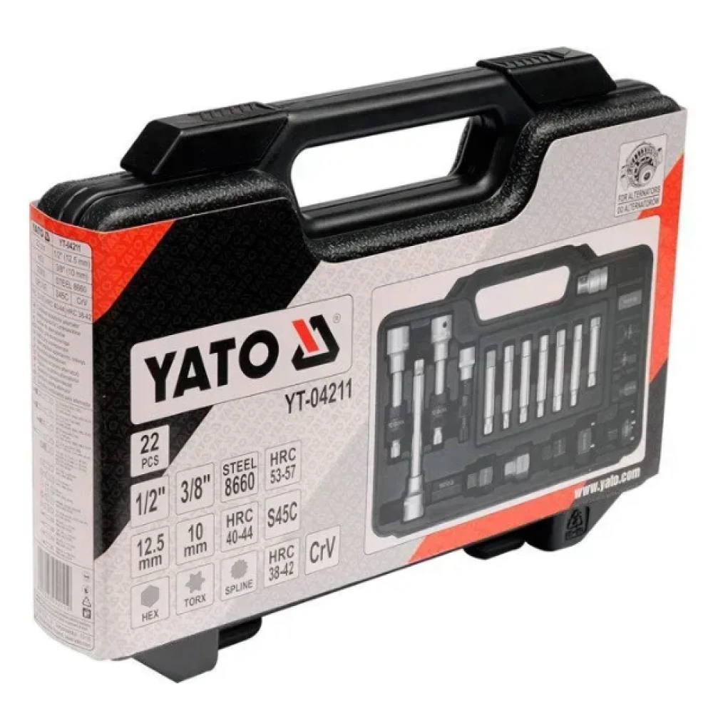 Набор инструментов YATO YT-04211 2