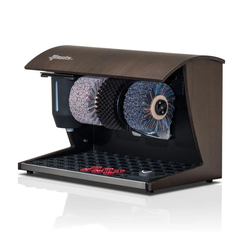 Машина для чистки обуви Heute Elegance Nature (Темное дерево) 1