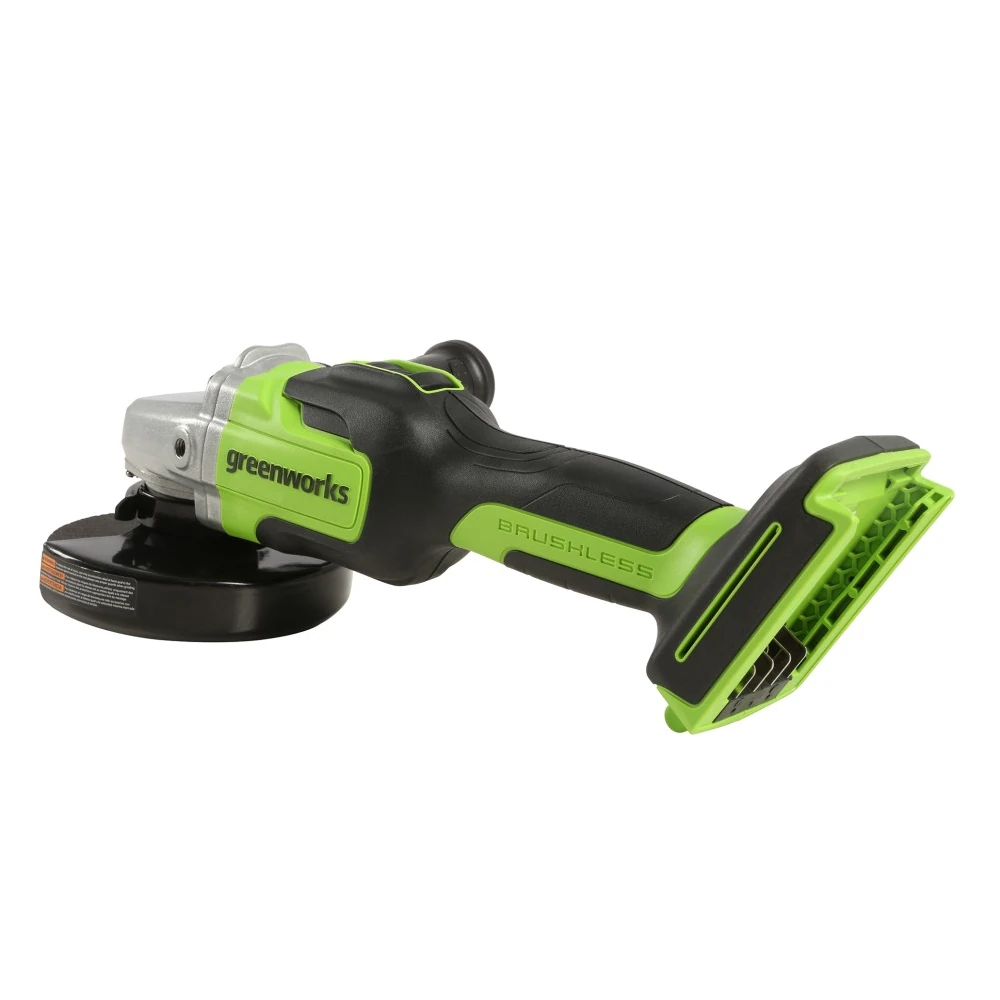 Углошлифовальная машина Greenworks GD24AG 4