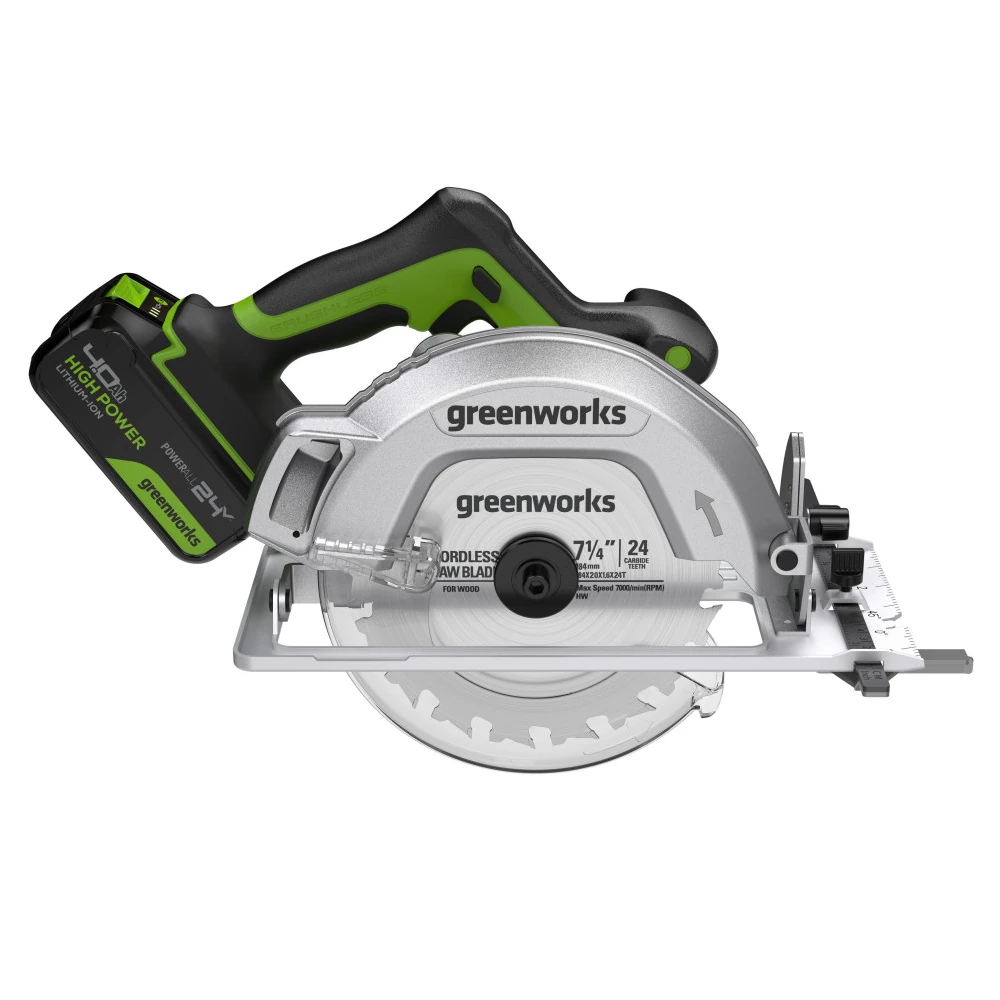 Пила дисковая Greenworks GD24CS 3