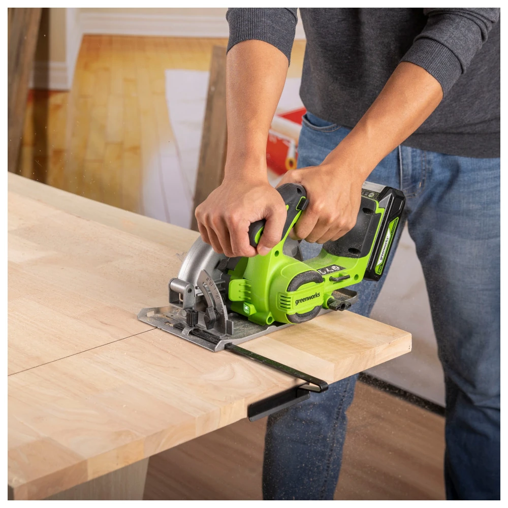 Пила дисковая Greenworks GD24CS165 15