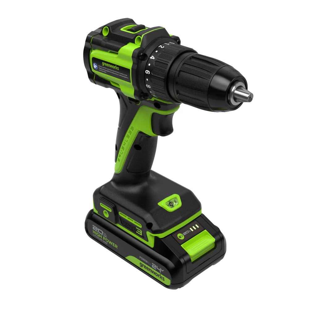 Шуруповерт Greenworks DD345 4