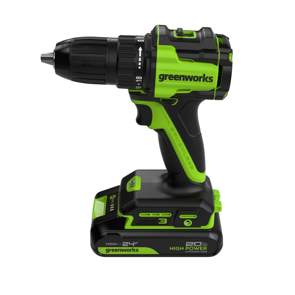 Шуруповерт Greenworks DD345 9