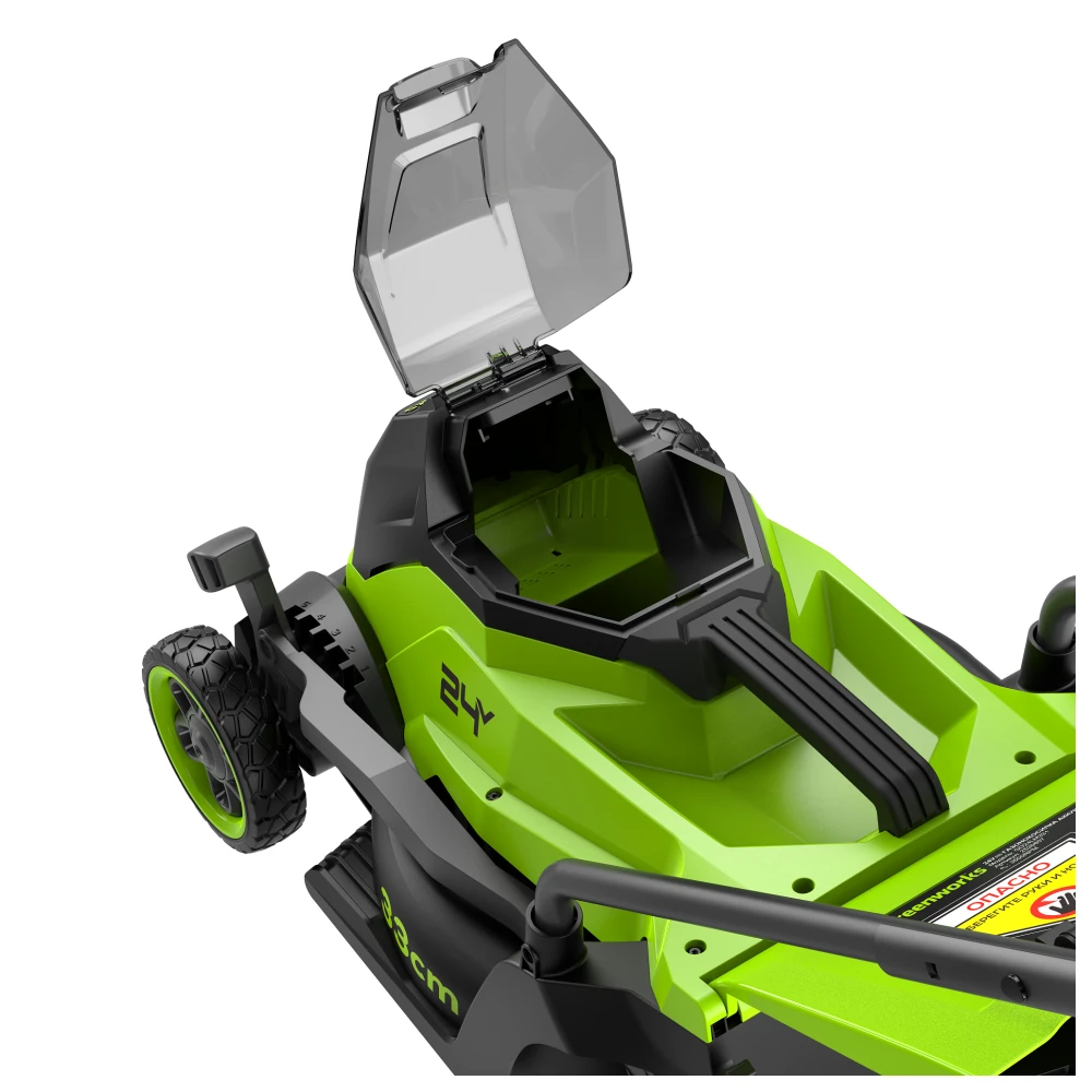 Газонокосилка аккумуляторная Greenworks GD24LM331 10