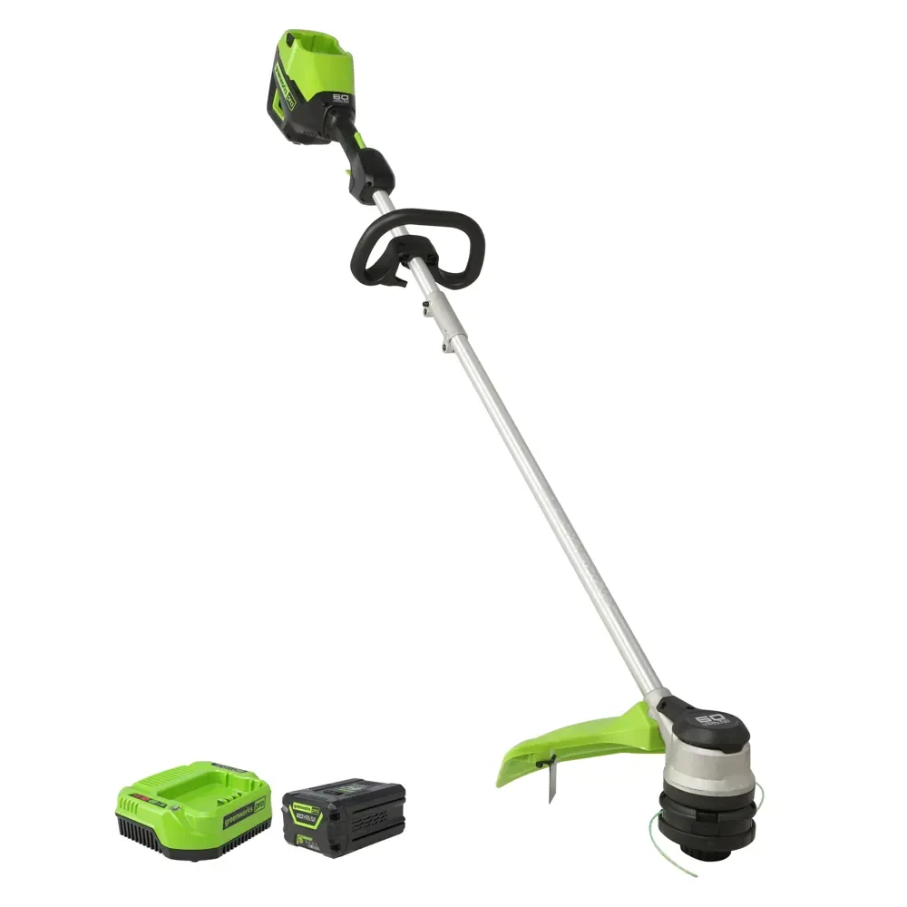 Турботриммер Greenworks GD60LTK4 1