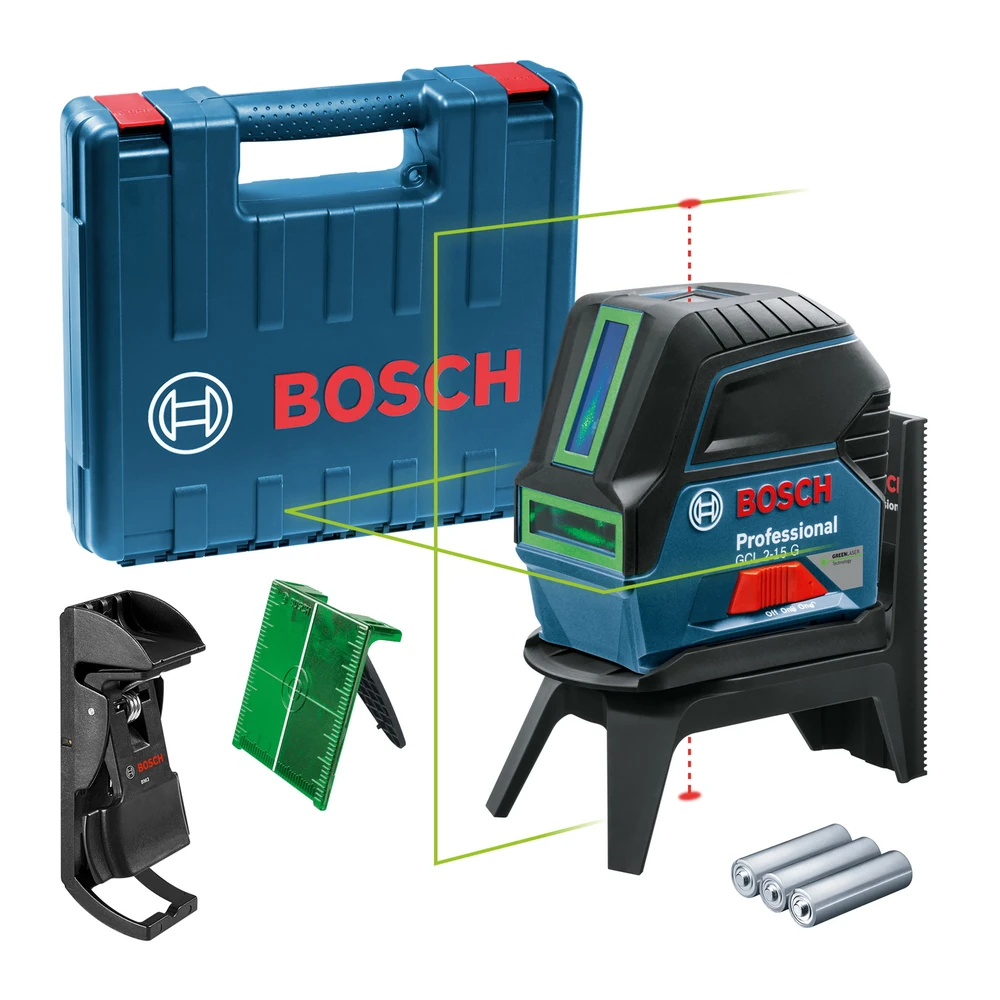 Нивелир Bosch GCL 2-15G + RM1 + BM3 clip + кейс 1