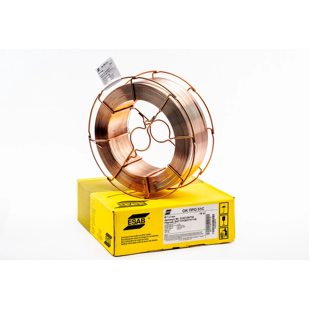Сварочная проволока Esab OK PRO 51C 1.2mm 18kg 1