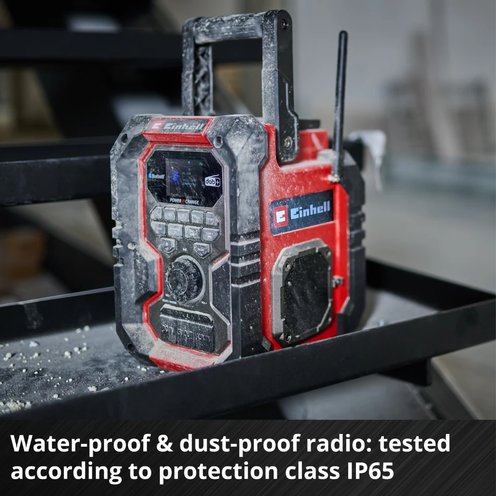 Аудиосистема Einhell Germany AG TE-CR 18 Li DAB+/FM/BT (340799542) 8