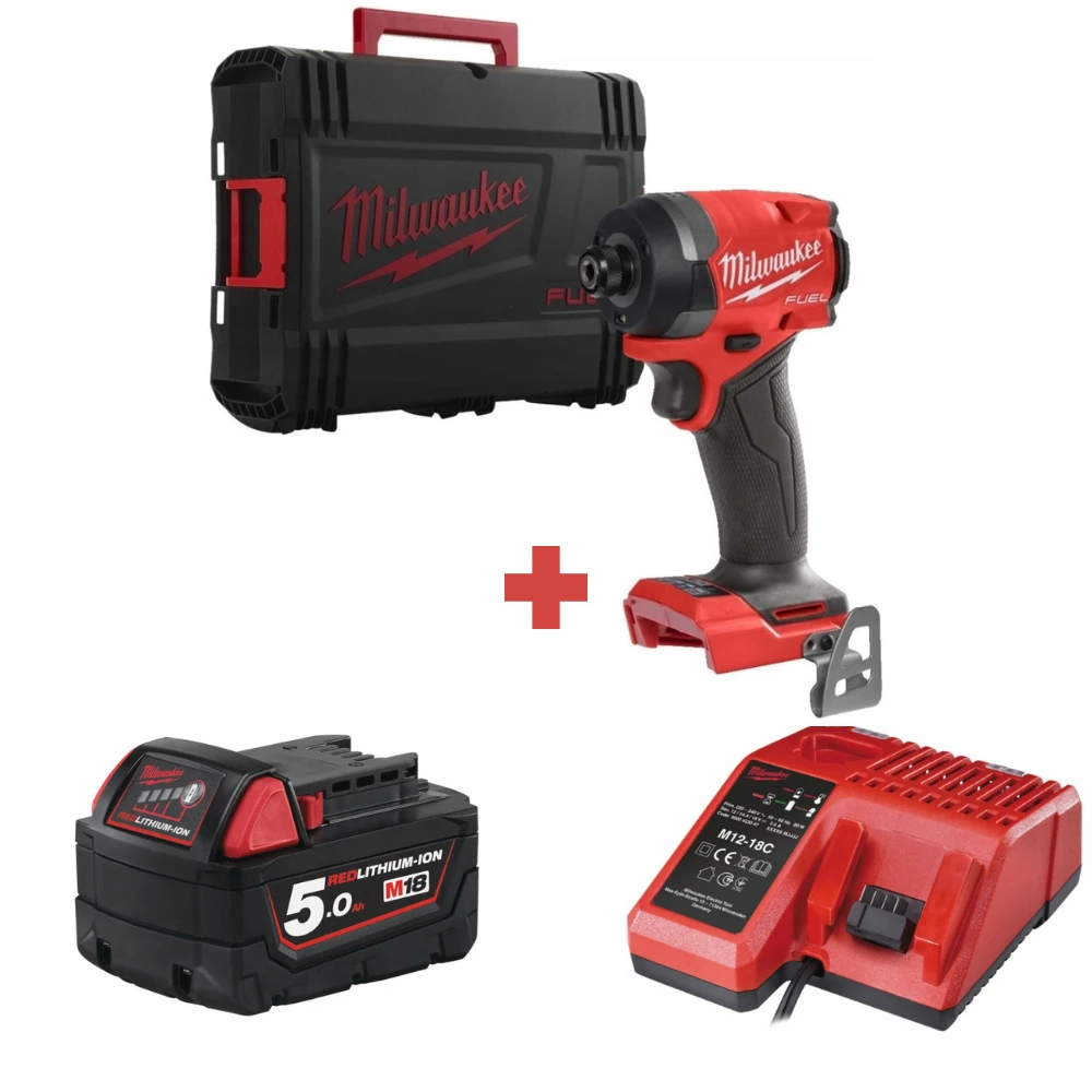 Шуруповерт Milwaukee M18 FID3-0X (4933479864) + M18 B5 (4932430483) + М12-18С (4932352959) 1