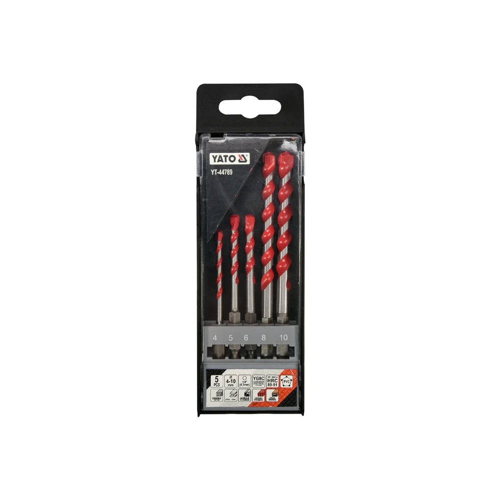 Набор сверл YATO YT-44789 3