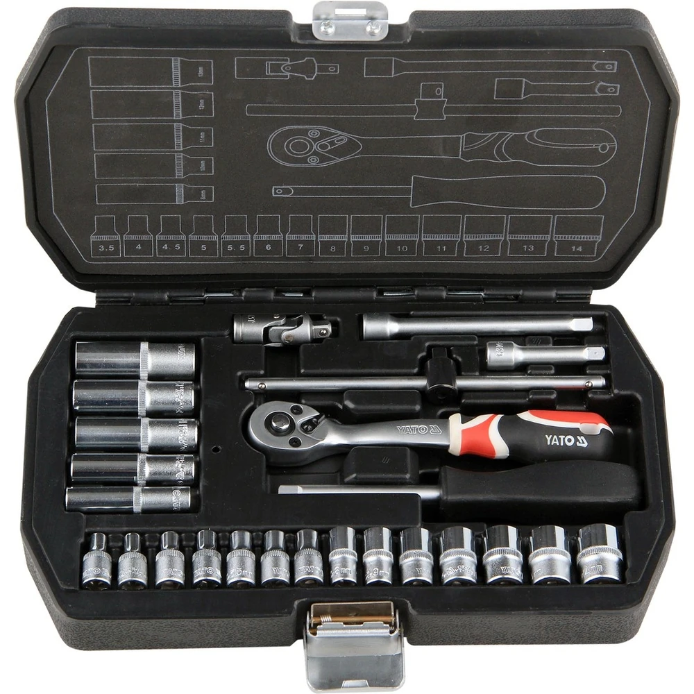 Набор инструментов YATO YT-14461 1