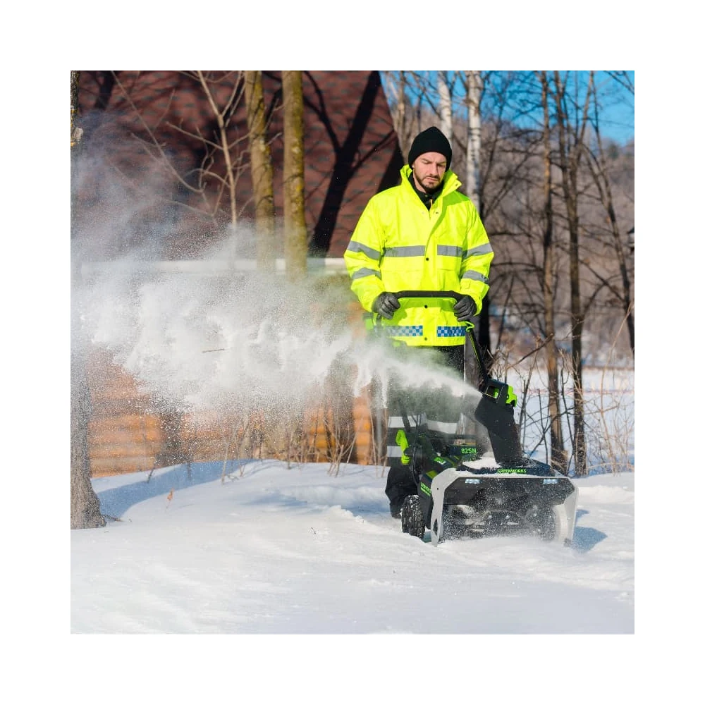 Снегоуборочная машина Greenworks 82SN22 (82V, АКБ 5 Ач и ЗУ) (2603307UB) 7