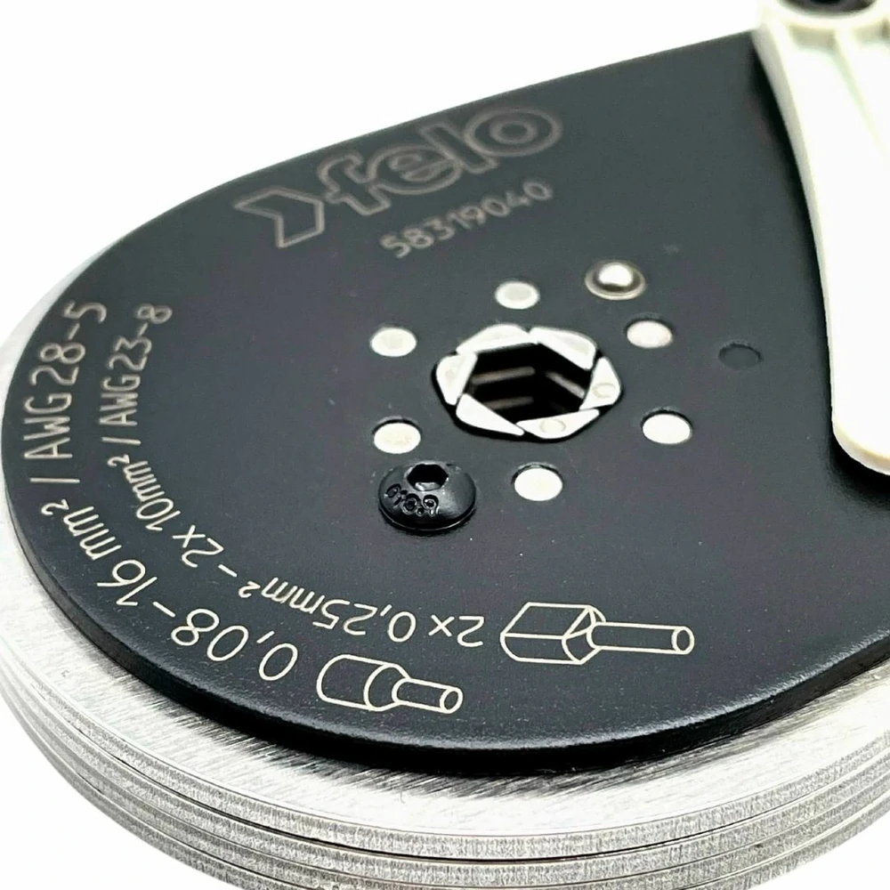 Инструмент для обжима и зачистки проводов Felo 58319040 6