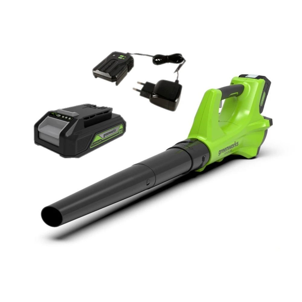 Воздуходувка Greenworks G24ABK2 (24V с АКБ и ЗУ) 1