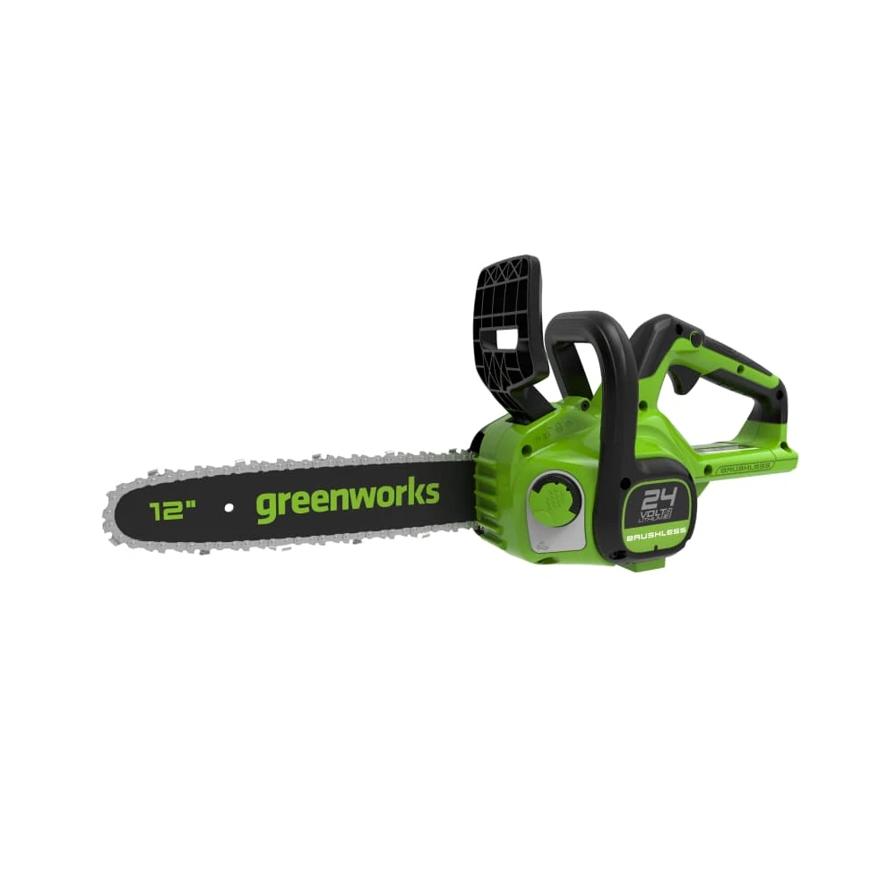 Пила цепная Greenworks GD24CS30K2 (24V, 1хАКБ 2 Ач и ЗУ) 2007007UA 2