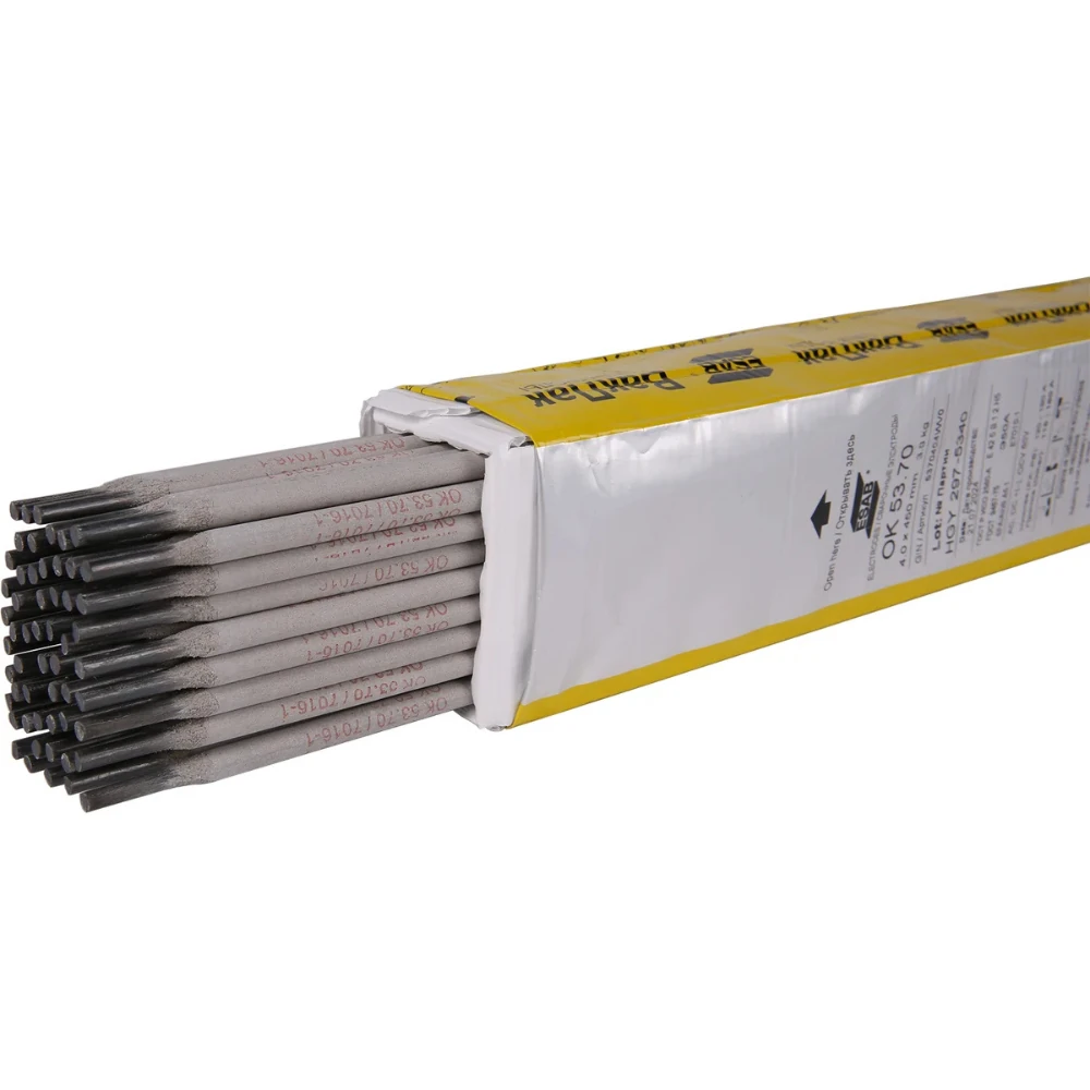 Сварочные электроды Esab OK 53.70 4,0x450mm VacPac 3,8 kg 1