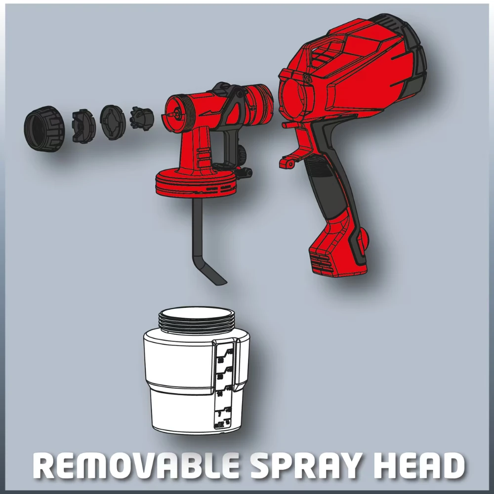 Краскопульт Einhell Germany AG TC-SY 500 P (4260010) 4