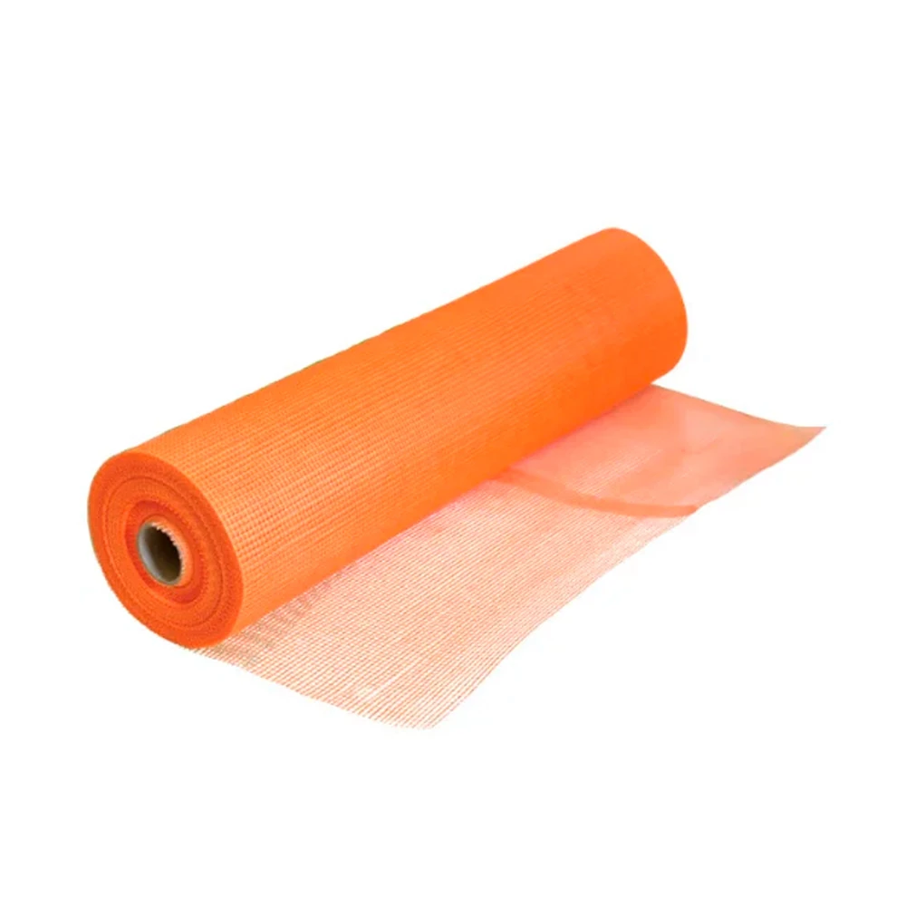 Сетка Selena HAUSER Сетка стеклотканевая фасадная, щелочестойкая (1м х 50м) 145 г (оранжевая) 1