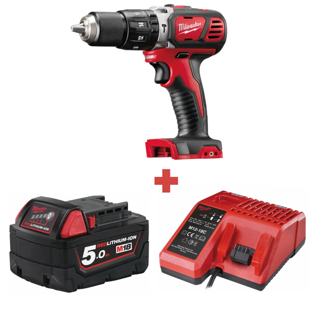 Дрель Milwaukee M18 BPD-0 (4933443500) + M18 B5 (4932430483) + М12-18С (4932352959) 1