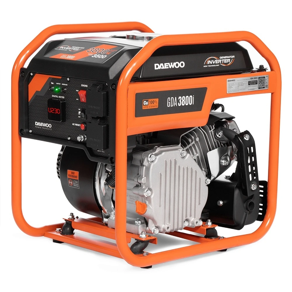 Электрогенератор Daewoo GDA 3800i 2