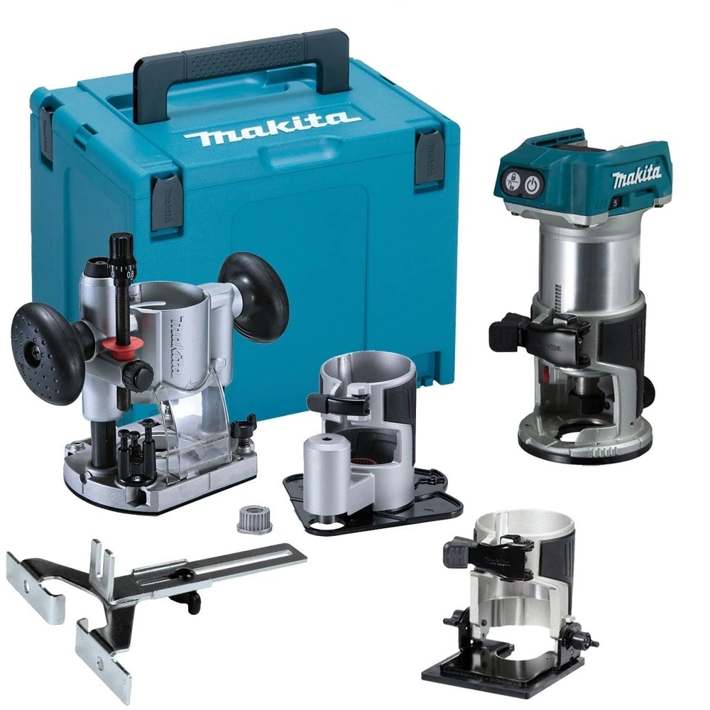 Электрофрезер Makita DRT50ZJX2 1