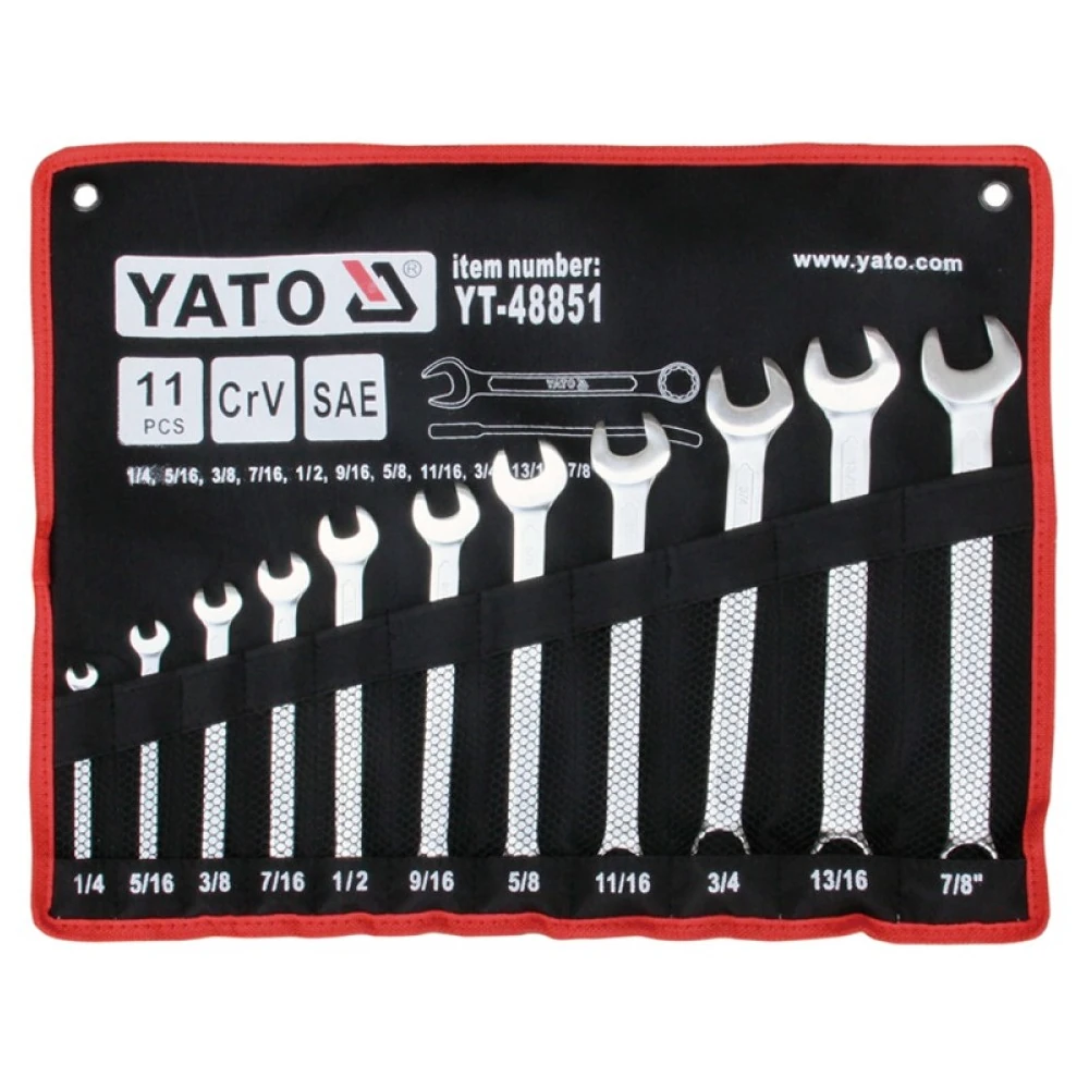 Набор ключей YATO YT-48851 1